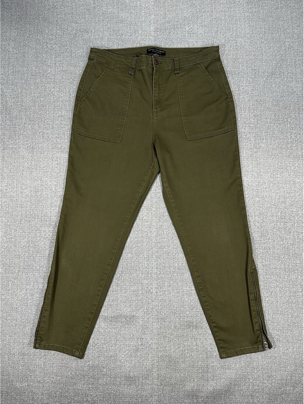 Social Standard by Sanctuary 34x25.5 Women’s Olive Green Ankle Pants Size 12